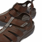 Crocs Yukon Fisherman Sandal in Espresso
