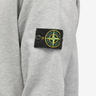 Stone Island Men's Garment Dyed Crew Sweatshirt in Melange Grey