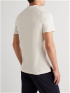 Saman Amel - Mercerised Cotton Polo Shirt - White