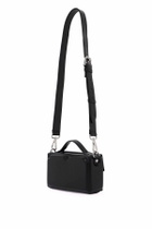 FENDI soft trunk baguette bag Black