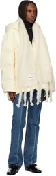 Jil Sander Off-White Quilted Down Jacket