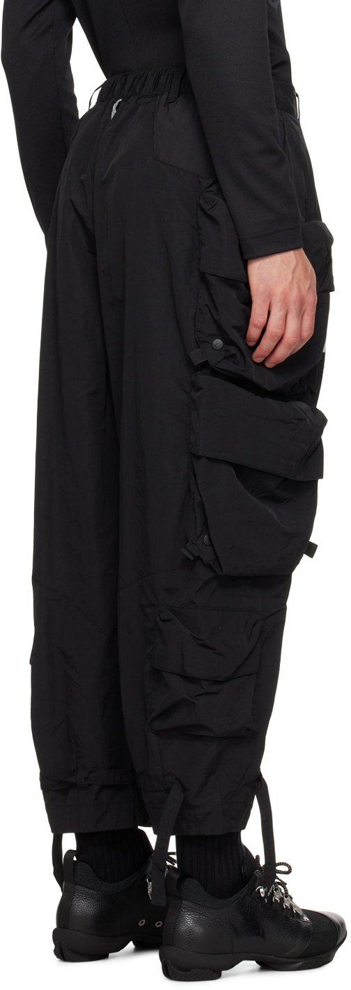 Archival Reinvent Black 3D Pocket Cargo Pants