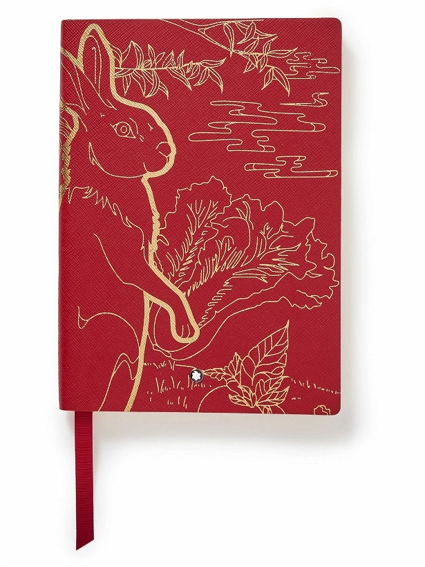 Photo: Montblanc - The Legend Of Zodiac Rabbit Full-Grain Leather Notebook