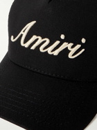 AMIRI - Logo-Embroidered Cotton-Canvas and Mesh Trucker Hat