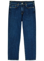PS Paul Smith Relaxed Tapered-leg Denim Jeans Mid Blu