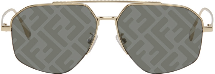 Photo: Fendi Gold Travel Sunglasses