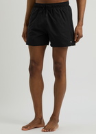 Emporio Armani Logo Shell Swim Shorts Black