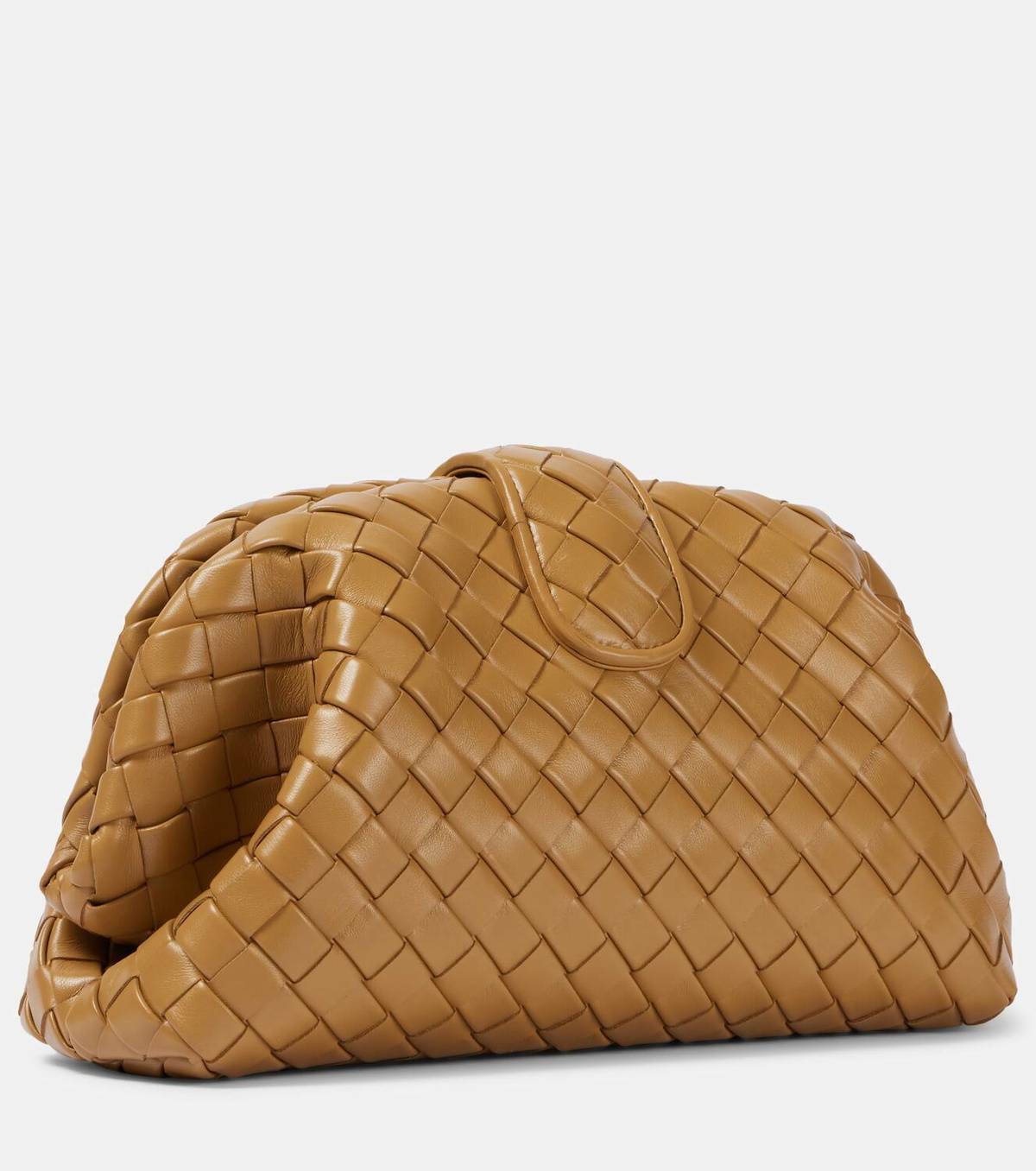 クラッチバッグ BOTTEGA VENETA CARAMEL LEATHER TEEN LAUREN 1980 CLUTCH Bottega Veneta® Women's Lauren 1980 in Light wood. Shop