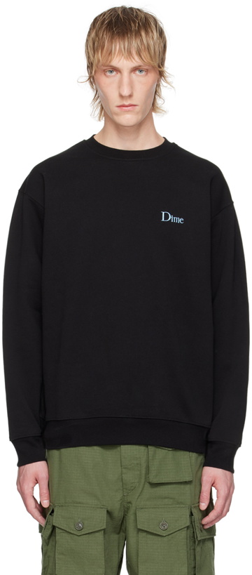 Photo: Dime Black Classic Sweatshirt