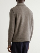 Eleventy - Knitted Wool Jacket - Gray