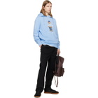 Polo Ralph Lauren Blue Polo Bear Fleece Hoodie