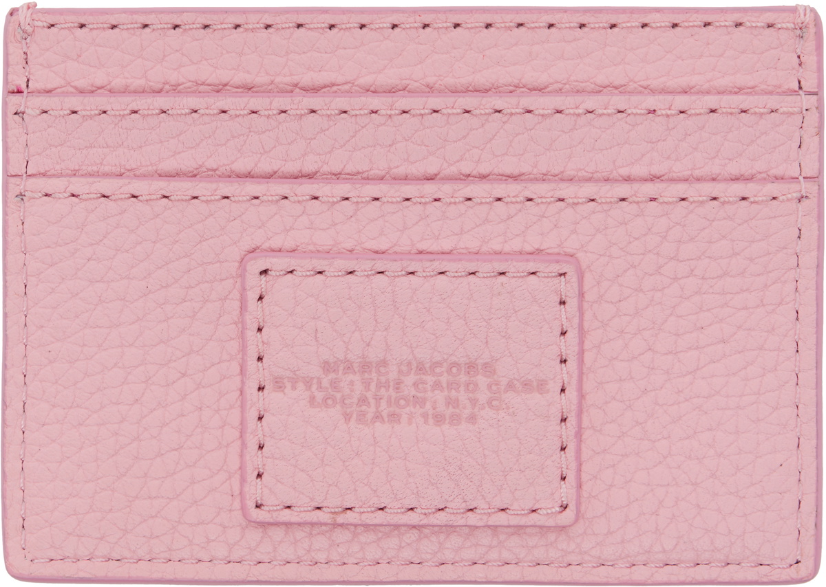 Marc Jacobs Pink 'The Card Case' Card Holder