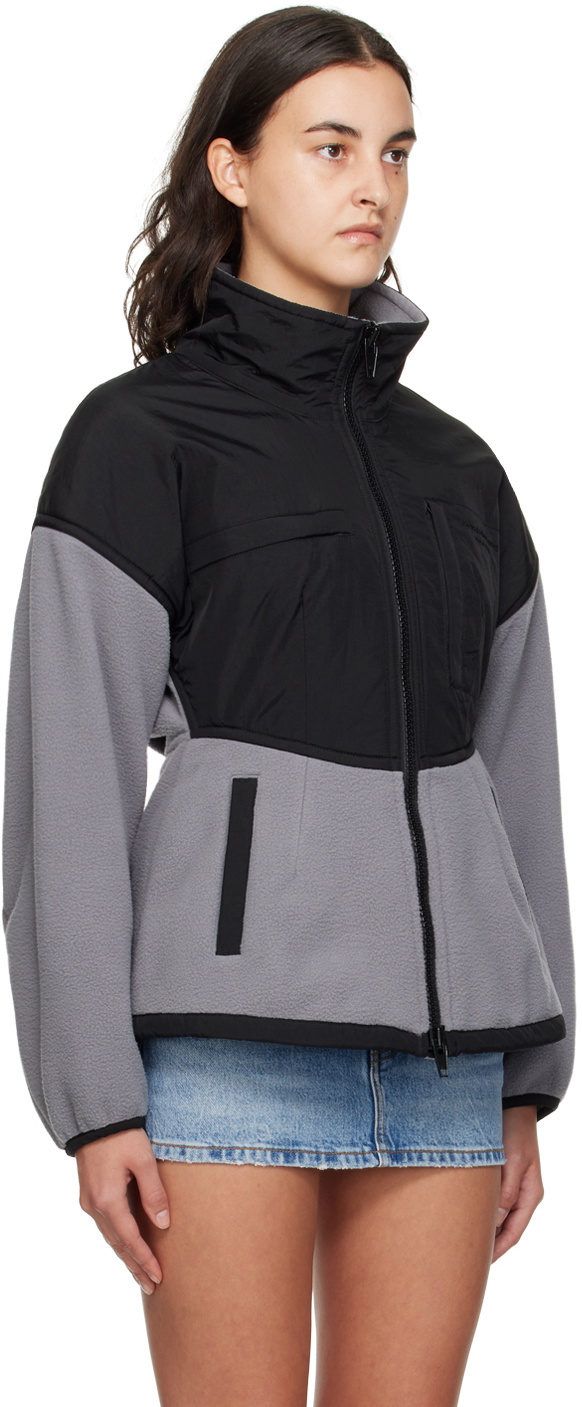 Alexander Wang Gray Sculpted Jacket Alexander Wang