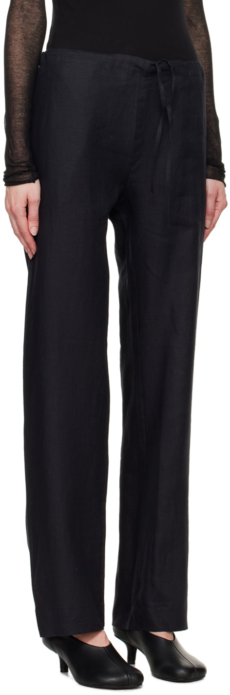 ym723　gabriela coll garments trousers Gabriela Coll Garments Black No.198 Trousers Gabriela Coll