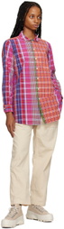 Engineered Garments Multicolor Rounded Collar Shirt