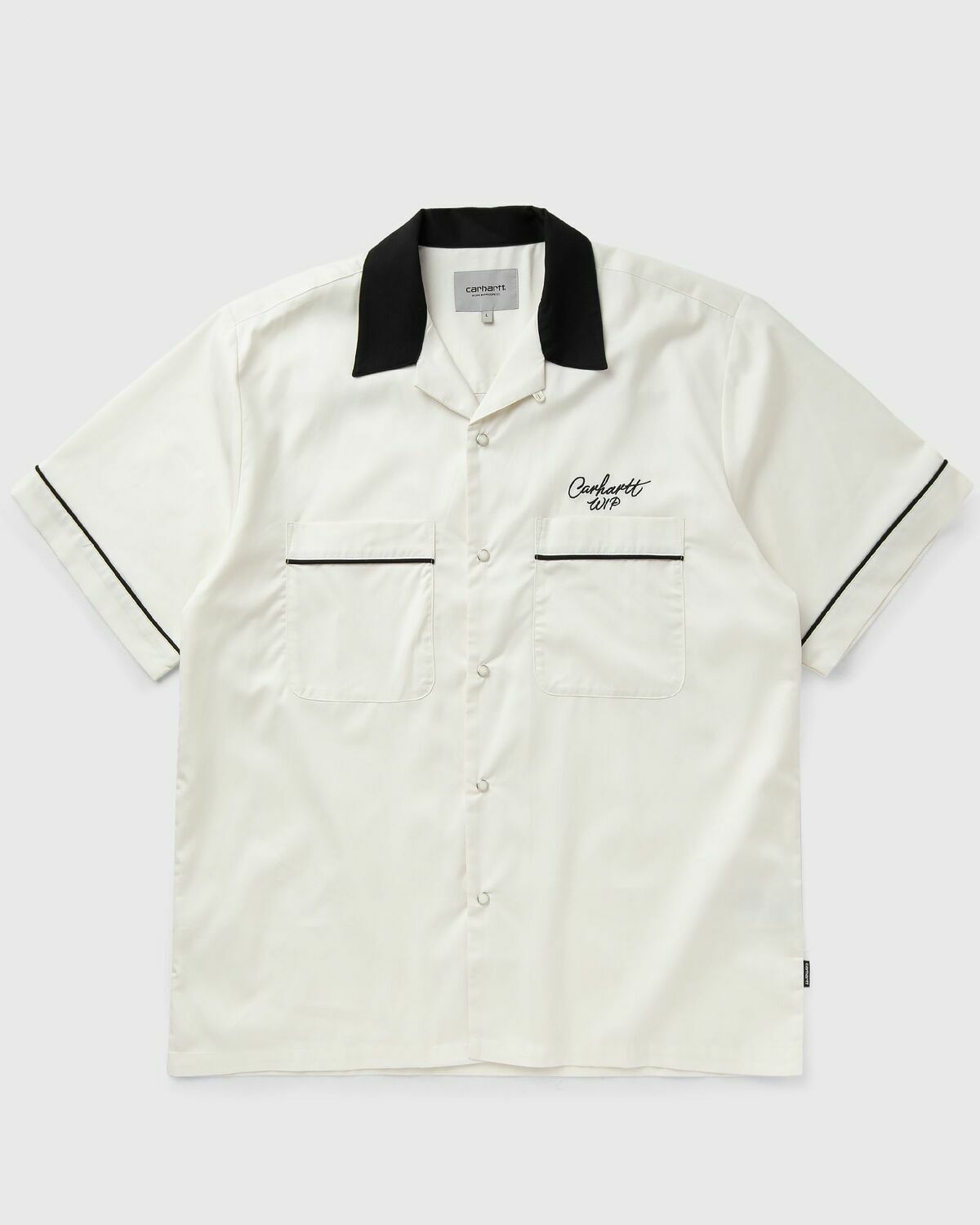 Carhartt WIP S/S Bowl Shirt White Mens Shortsleefe