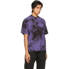 Psychworld Purple and Black Iridescent Logo T-Shirt