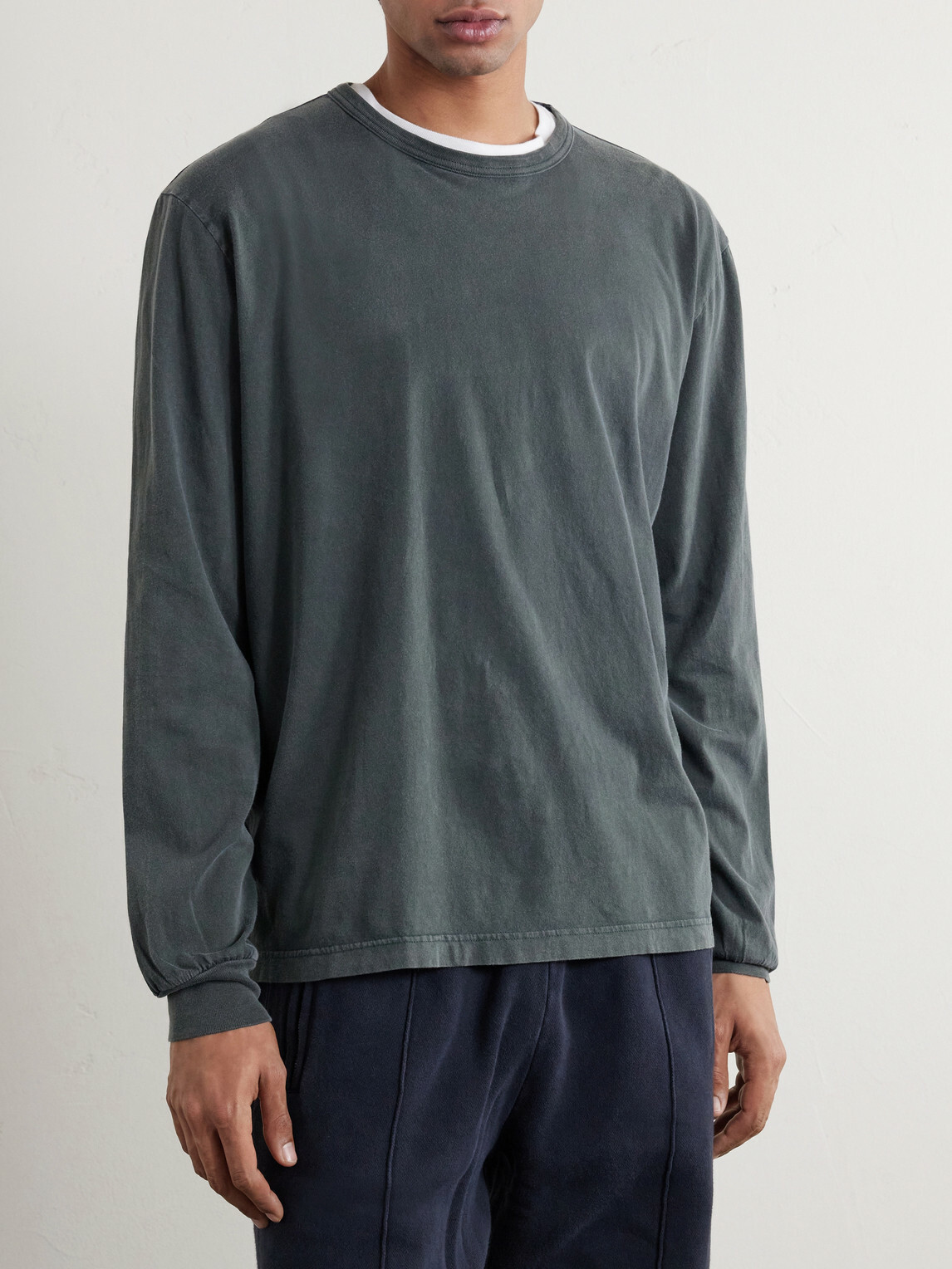 Our Legacy - Cruise Cotton-Jersey T-Shirt - Green Our Legacy