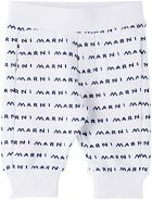 Marni Baby White Printed Sweatpants