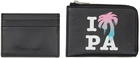 Palm Angels Black 'I Love PA' Wallet