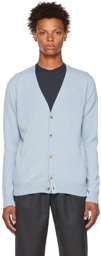 Maison Margiela Blue Knit Cardigan