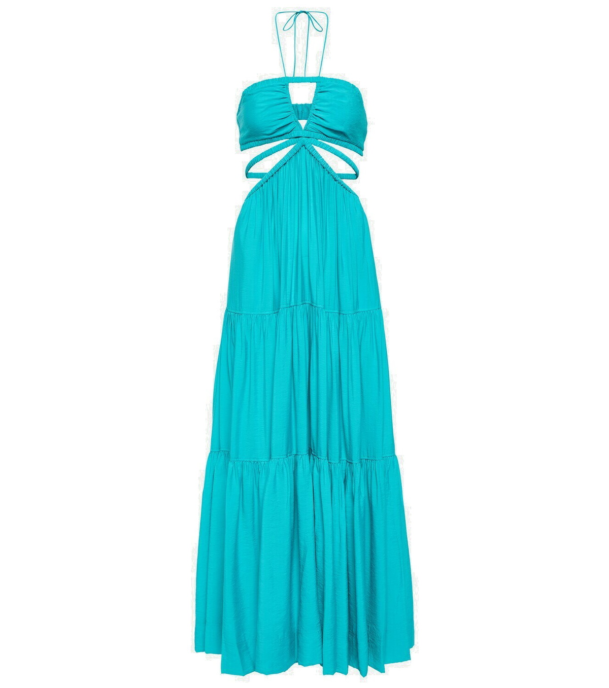 Simkhai Laurel halterneck cutout maxi dress Simkhai