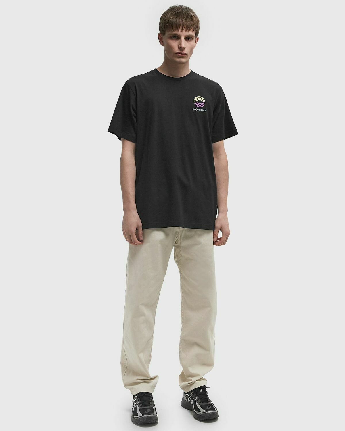 Columbia Kettle River™ Outdoor Tee Black Mens Shortsleefe