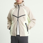 Nike Men's Tech Woven Pro Oversized Jacket in Cream/Volt Tint/Black