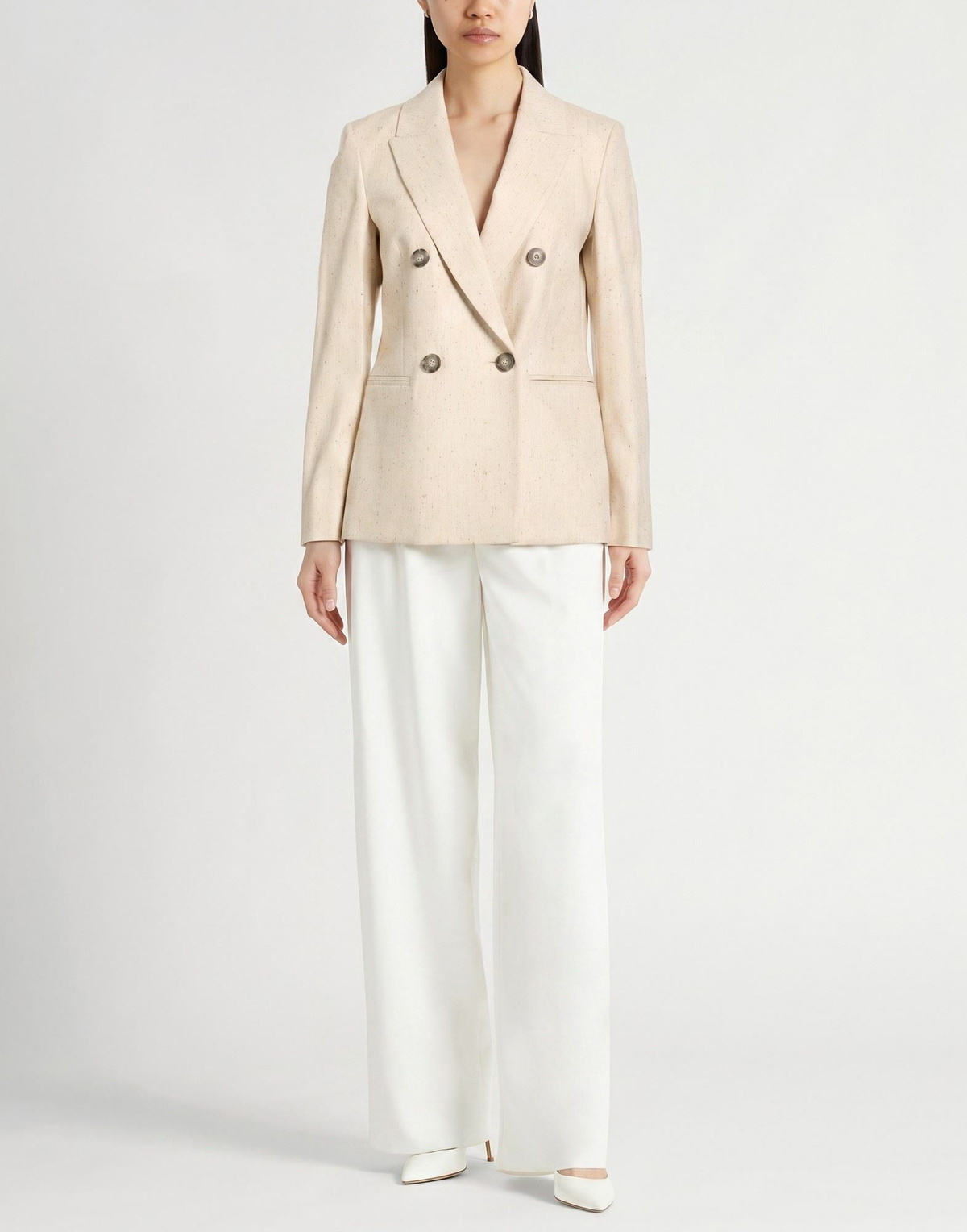 Peserico Womens Blazer in Beige