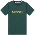 Sunnei Men's Classic Logo T-Shirt in Green