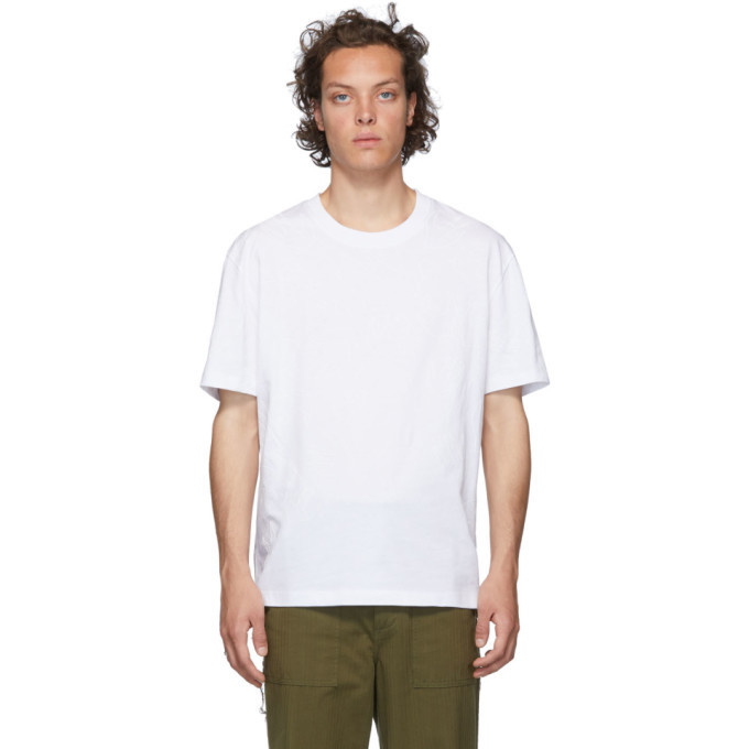 Photo: McQ Alexander McQueen White Tonal Swallow T-Shirt