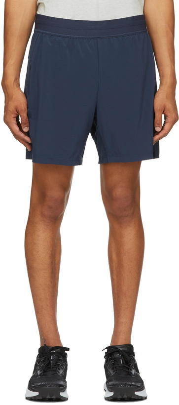 Photo: Nike Navy 2-in-1 Yoga Shorts