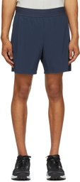 Nike Navy 2-in-1 Yoga Shorts