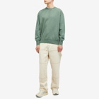 Uniform Bridge Men's Pigment Dyed Sweatshirt in Pigment Green