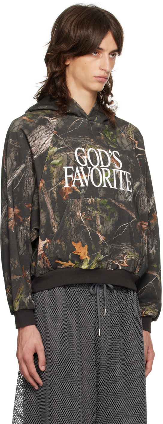 Praying Khaki 'God's Favorite' Camo Hoodie
