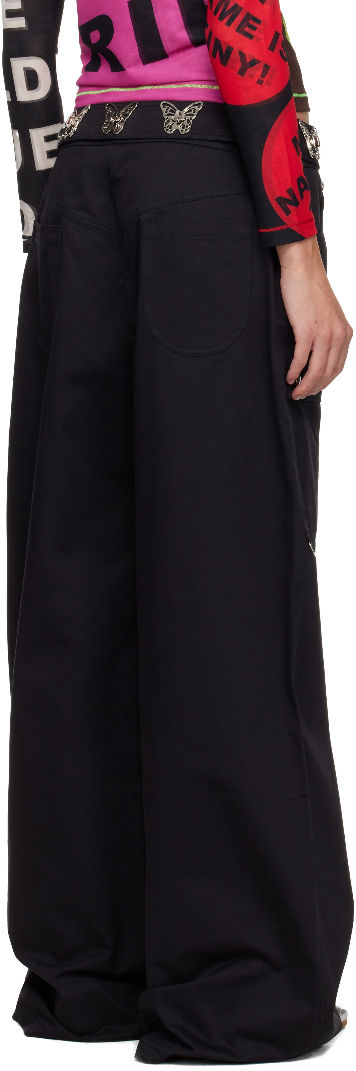 Chopova Lowena Black Thunderhull Trousers