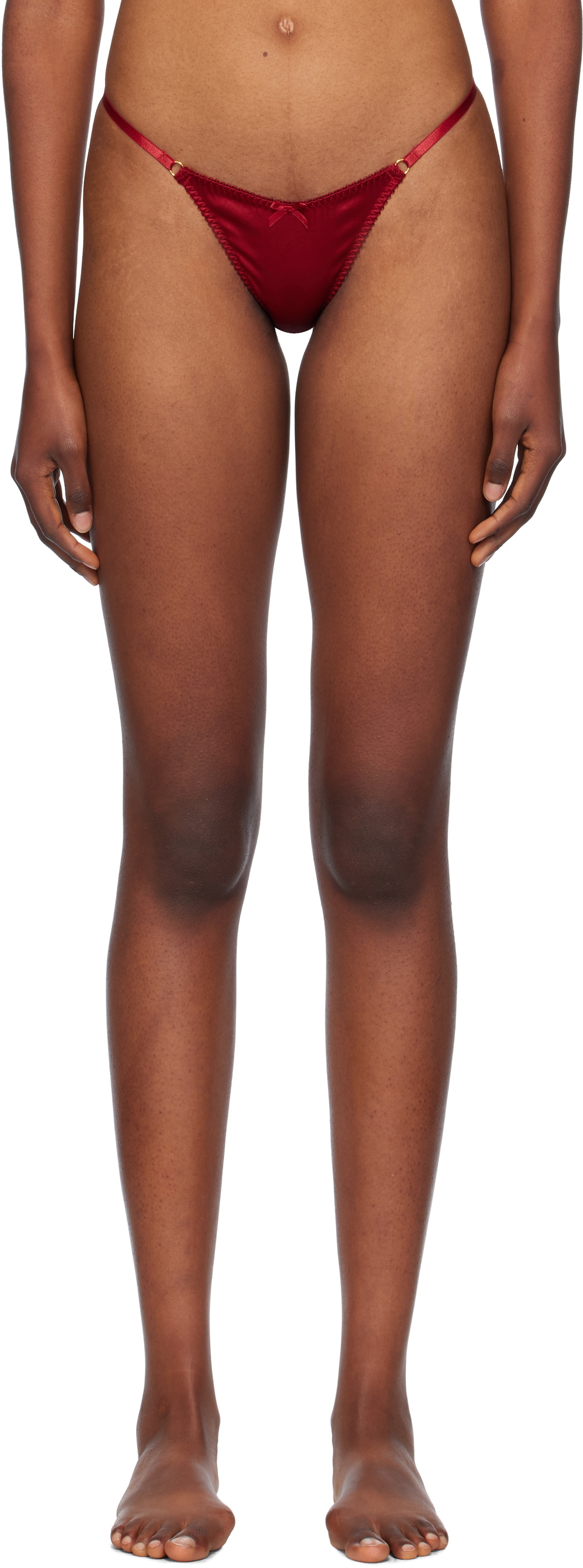 Agent Provocateur Red Ettie Briefs