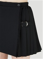 Mini Kilt Skirt in Black