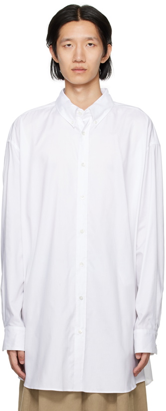 Photo: Maison Margiela White Buttoned Shirt