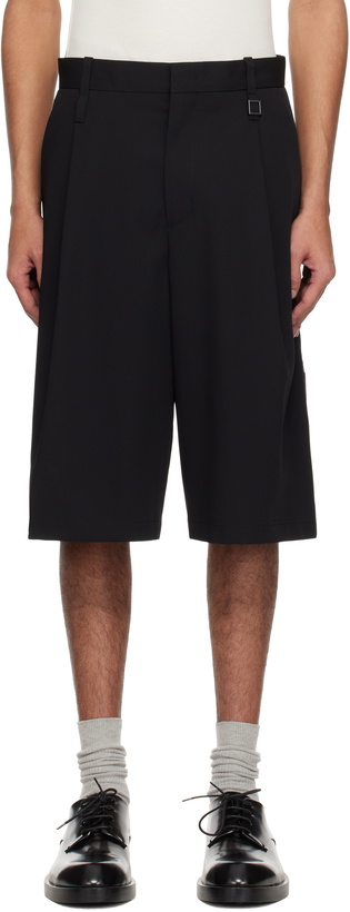 Photo: WOOYOUNGMI Black Wool Shorts