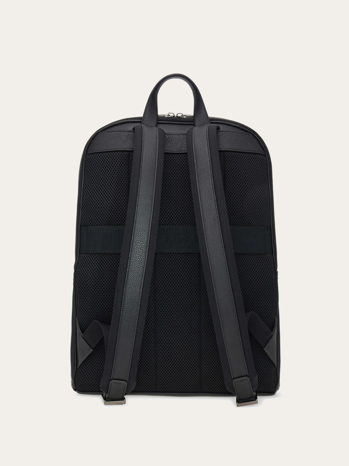 Ferragamo Mens Ferragamo Monogram backpack in Black