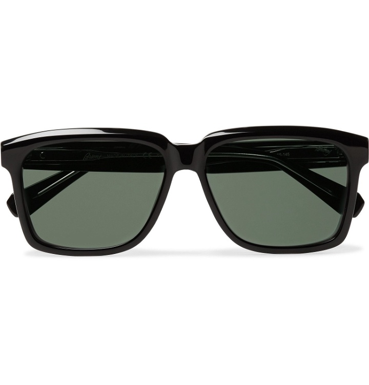 Photo: Brioni - Square-Frame Acetate Sunglasses - Black