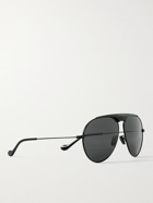 GUCCI - Aviator-Style Tortoiseshell Metal Sunglasses - Black