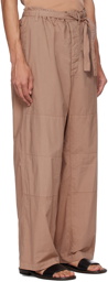 LEMAIRE Brown Judo Trousers