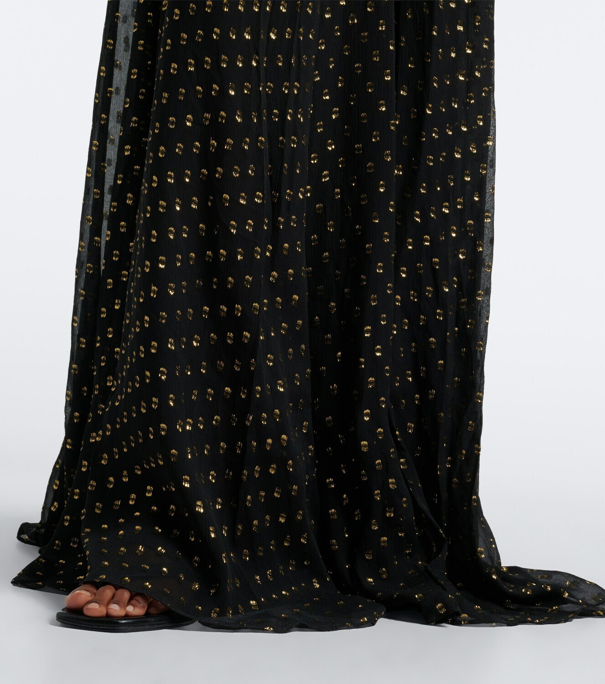 Ulla Johnson Anastasia silk-blend chiffon bustier gown