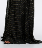 Ulla Johnson Anastasia silk-blend chiffon bustier gown