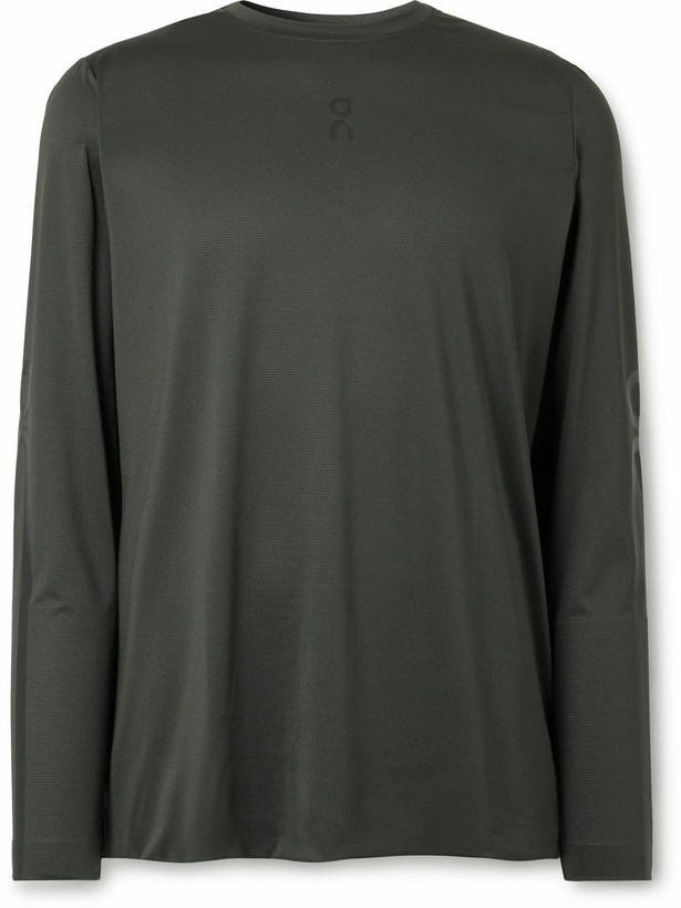 Photo: ON - Bureau Borsche IKON Stretch Recycled-Mesh Top - Green