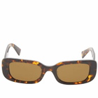 Miu Miu Eyewear Women's 08YS Sunglasses in Honey Havana