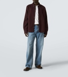 Ami Paris Mid-rise wide-leg jeans
