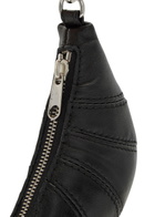 Lemaire Croissant Mini Leather bag Charm - Black - One Size